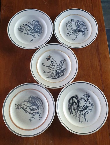 Lot assiettes ceramique - lot, 5