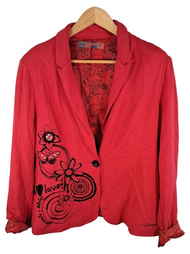 Desigual blazer femme rouge - desigual,