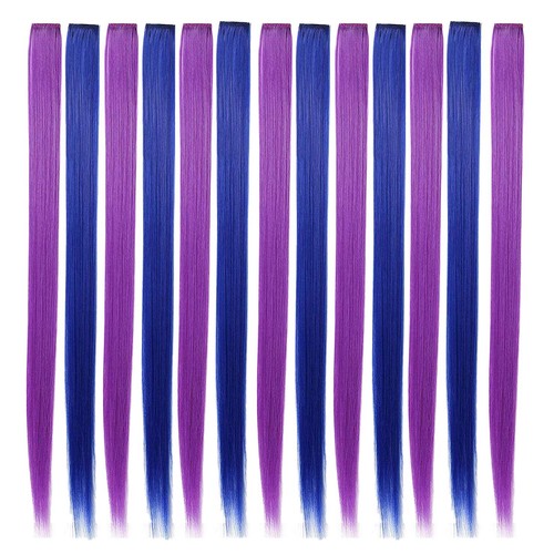 Pcs colored party clip - 2x(13,