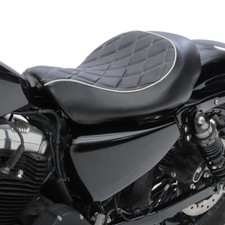 Selle solo pour Harley Davidson Sportster 04-20 Craftride SR4 Monoplace