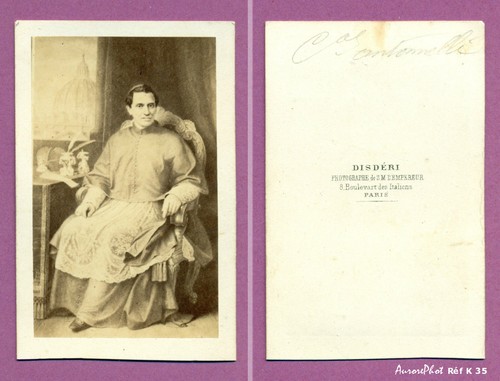 Cdv disdéri paris - cdv, le