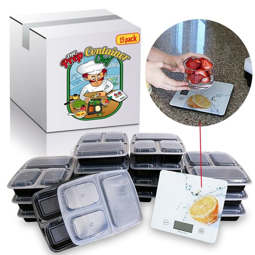 Meal prep containers - meal,