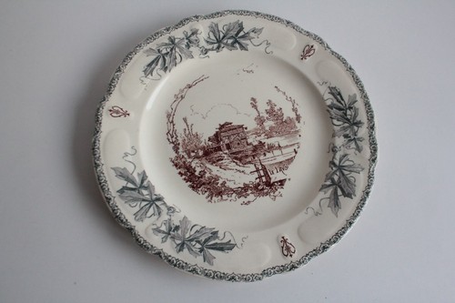 Assiette terre fer choisy - assiette,