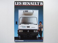 Catalogue, brochure, camion, truck, Renault gamme B 70 / 90 Turbo, 1987