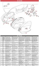 GIVI Z35CNMSX Couverture Gauche Monté