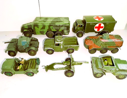 Dinky toys army tanks - x,