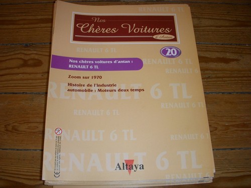Voitures antan renault 6 - d'antan,