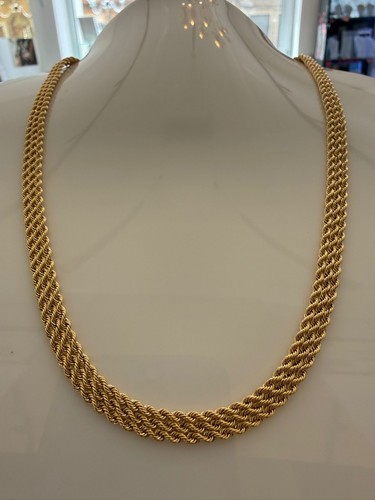 18k jaune chaîne collier - or,