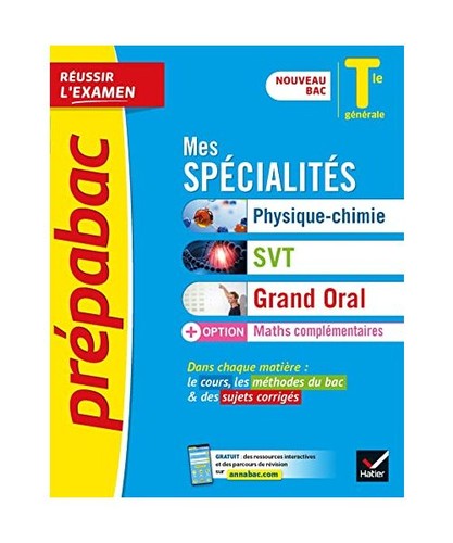 Prépabac mes spécialités - prépabac,