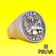 BAGUE CHEVALIÈRE EN ARGENT MASSIF 925K PERSONNALISÉE Y30 PLAQUÉ OR NOIR ARMÉE...