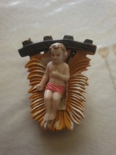 Enfant Jésus Creche Noël Santon Ancien 4 cm