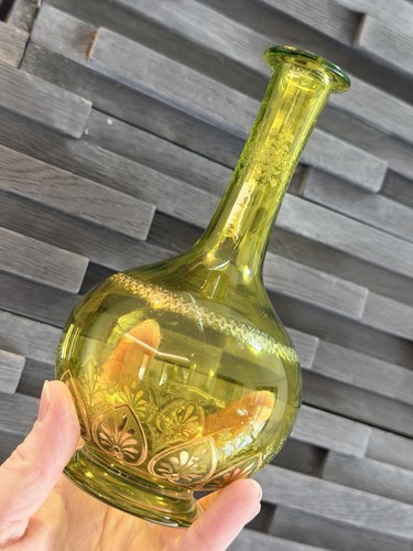 Vase soliflore verre vert - vase,
