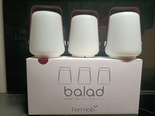 FERMOB Lot de 3 Lampes