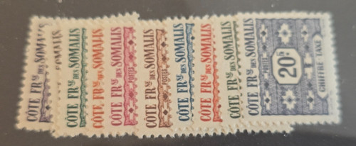 Timbre cote des somalis - cote,