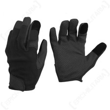 Noir Combat Gants Tactiles -