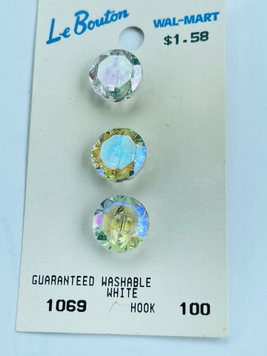 Vintage buttons 1 2 - 3, 1/2"