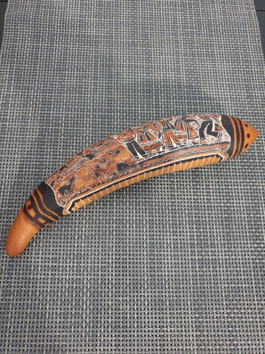 Instrument guiro art sculpté - guiro,