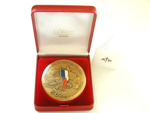 Medaille pichard en bronze - medaille,