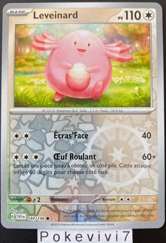 Carte pokemon leveinard - carte,