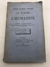 La genèse de l'humanité -