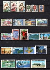 lot 29 timbres Polynésie