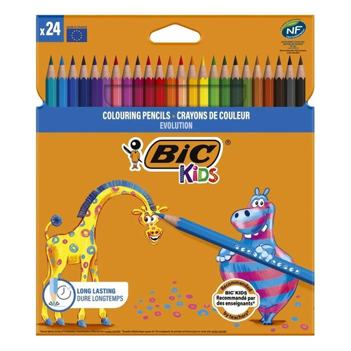 Crayons couleur bic - crayons,