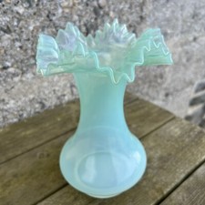 Vase vintage en verre de
