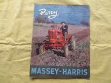 Tracteur PONY Massey Harris - document technique - 1953