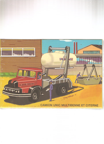 Camion unic multibenne - camion, et