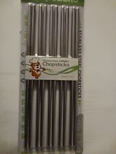 5 paires de baguettes chinoise alimentaire en inox .....