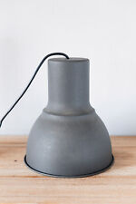 Suspension Style Industrielle Gris Mat Plafonnier Vintage