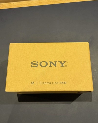 Sony cinema line fx30 - line, 4k