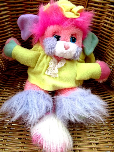 Mattel popples rose jaune - popples,