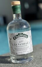 Bouteille vide de Rhum CHARRETTE Le Vanillé - 70 cl - Pour collection