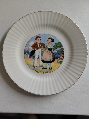 Assiette digoin sarreguemines - assiette,