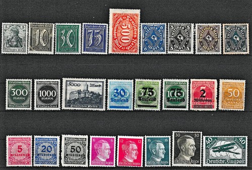 Allemagne reich lot de - reich,