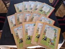 Tintin -  Lot de 14 albums Anciens - BE