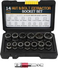 14 Pièces Extracteur Ecrou