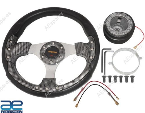 Volant sport noir pour - 12",