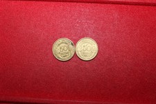 lot de 2 monnaies de 50