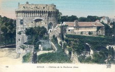 cpa Bretagne - Dinan - château de la duchesse Anne