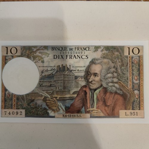 France billet 10 francs - france,