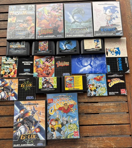 Lot jeux sega mega drive - lot, de