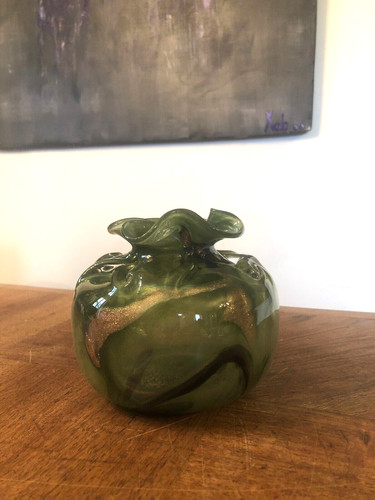 Joli vase verre épais - joli,