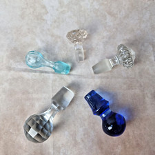 Bouchon en Verre Carafes et Bouteilles – 5 Modèles au Choix - bleu & turquoise