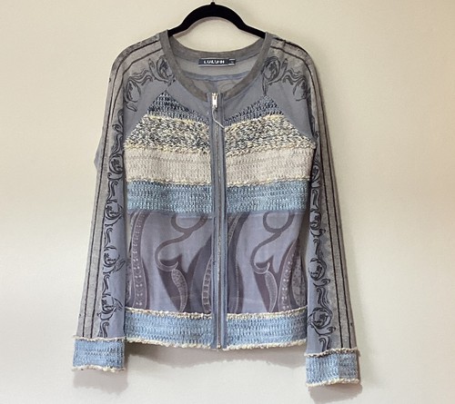 Lulu zip top - zip, pale