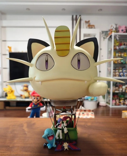 Figurine pokémon miaouss - figurine,