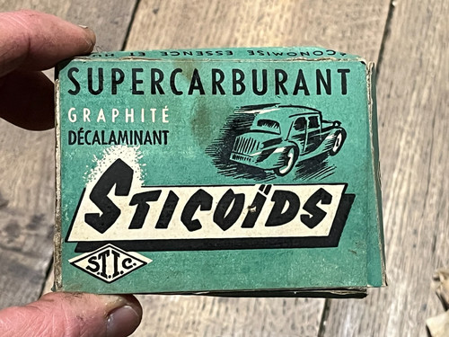 Rare carton pub - carton, voiture