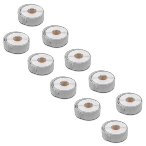 10x rouleaux étiquettes - 10x, d'étiquettes