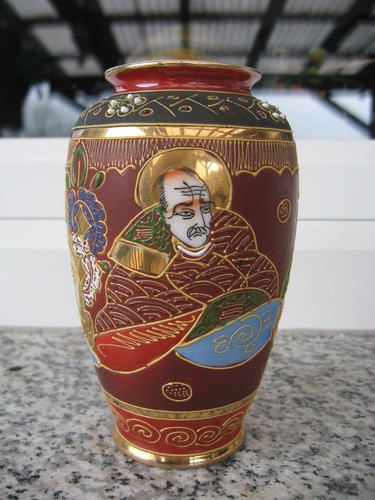 Vase satsuma porcelaine - vase,